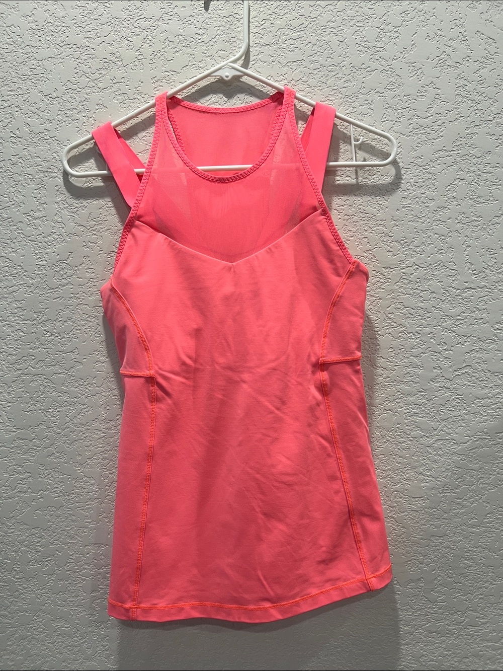lululemon athletica Coral Pink Racerback Tank